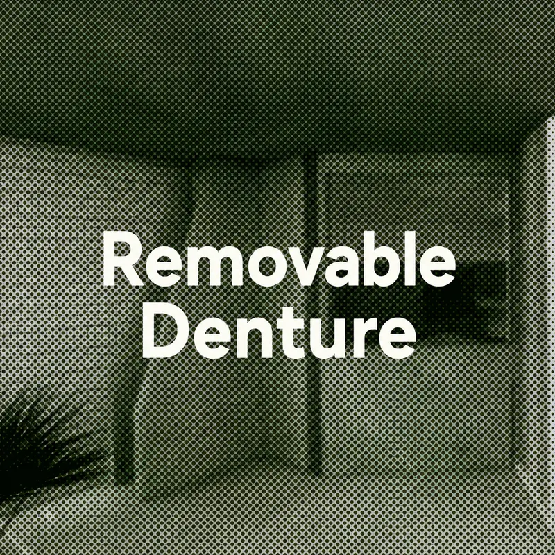 Removable denture at FLOSS Dental Studio